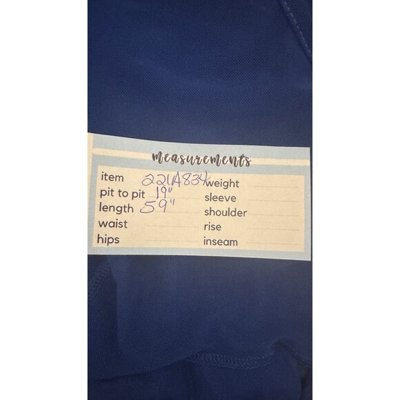 PrettyLittleThing Blue Maxi Dress - Picture 14 of 14